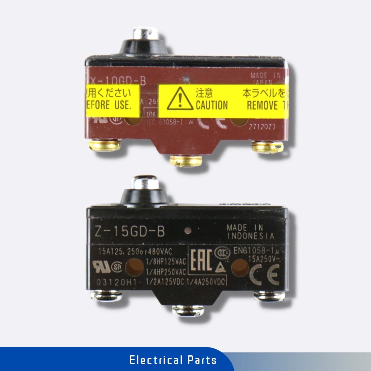 Microinterruptor de elevador OMRON X-10GD-B Z-15GD-B para HITACHI Mitsubishi