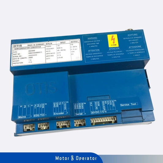 Operador de puerta azul OTIS DO2000 GBA24350AW11