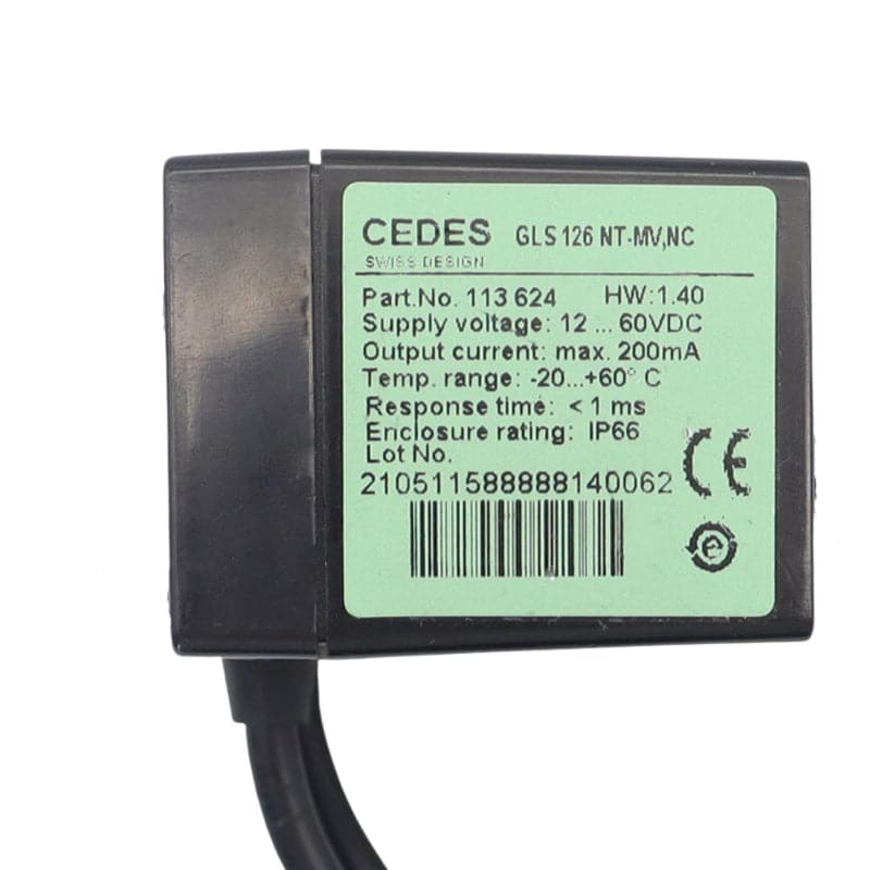 CEDES Sensor GLS 126NT2.NC/NO