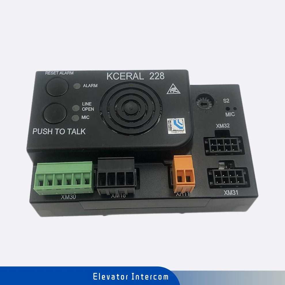 Intercom 90x30 Module KONE Intercom Module KM50316698G02/KCERAL228 – Echo Elevador Partes