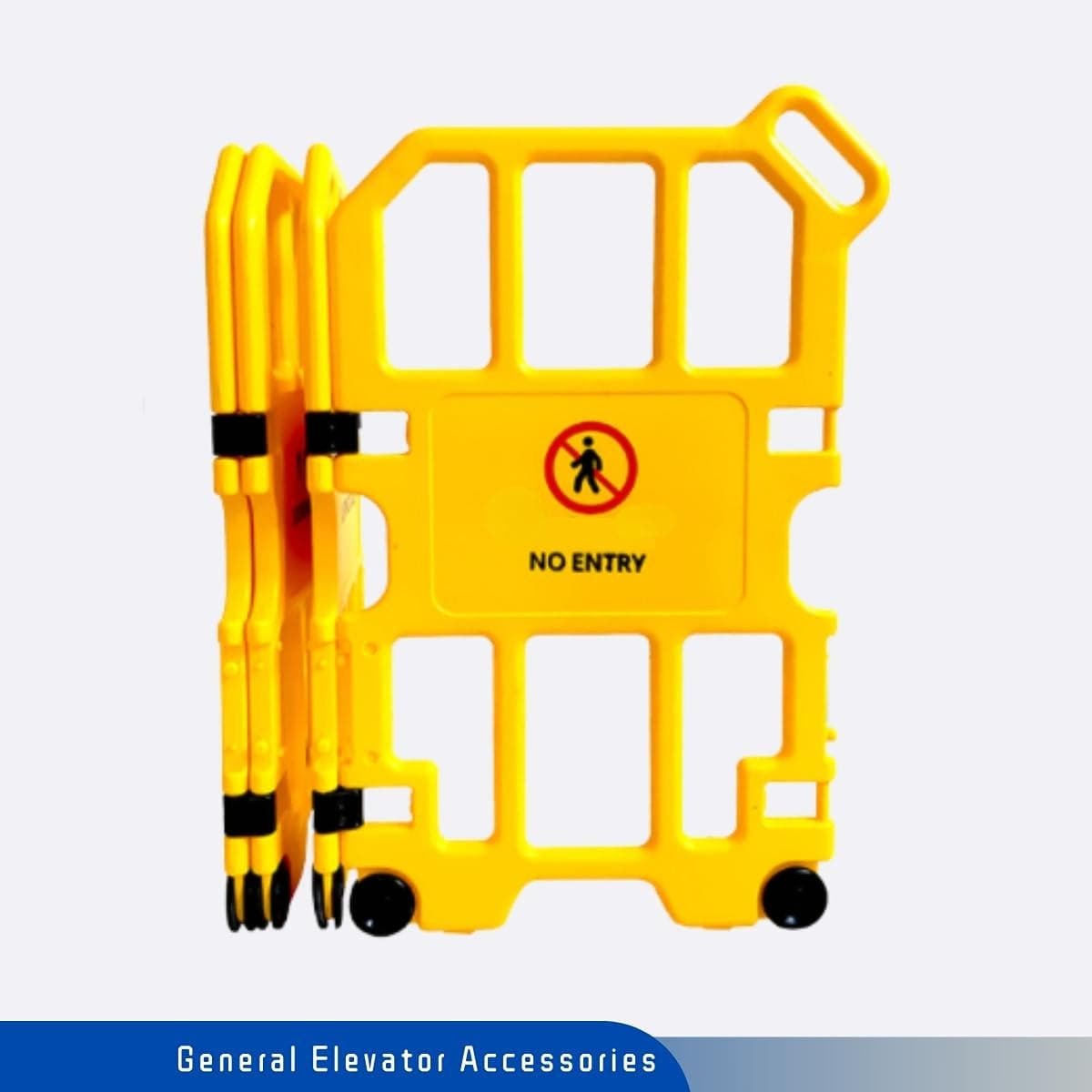 Foldable Safety Fence For Elevator Maintenance Customizable