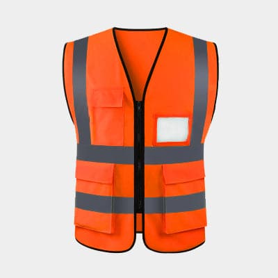 Reflective Strip Safety Vest For Elevator Maintenance