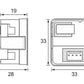 Elevator Button MT42 A4N11286 MTD270