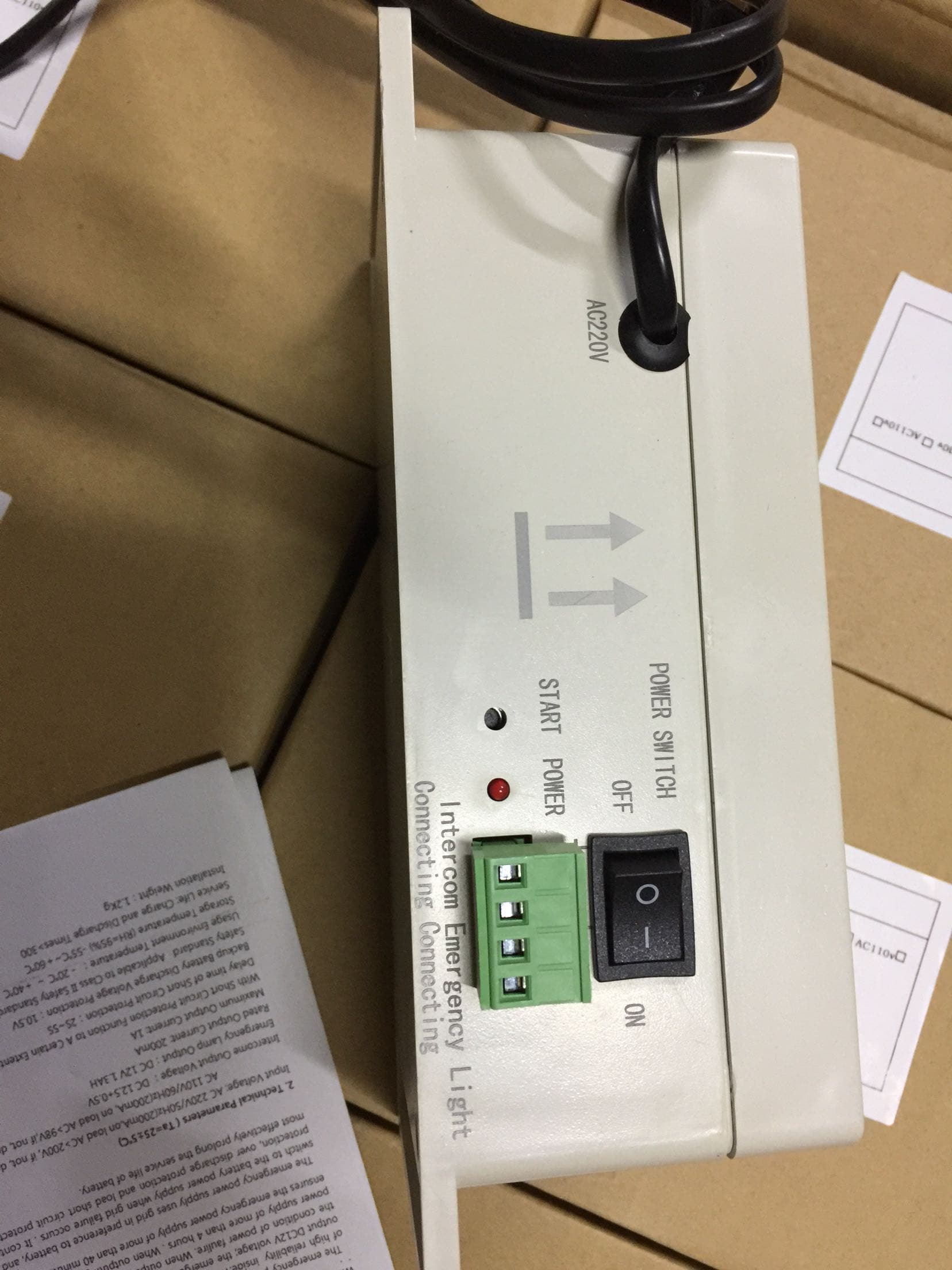 BST Elevator Intercom Power Supply Box BY132 – Echo Elevador Partes