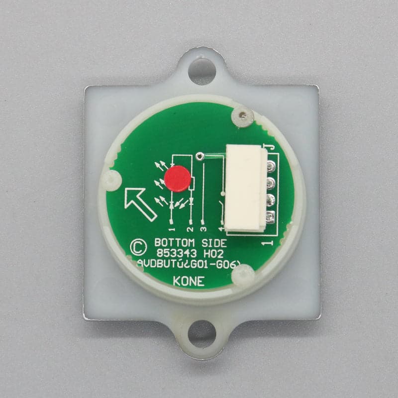 KONE Elevator Square Button With Ear KM853343 H02 H04