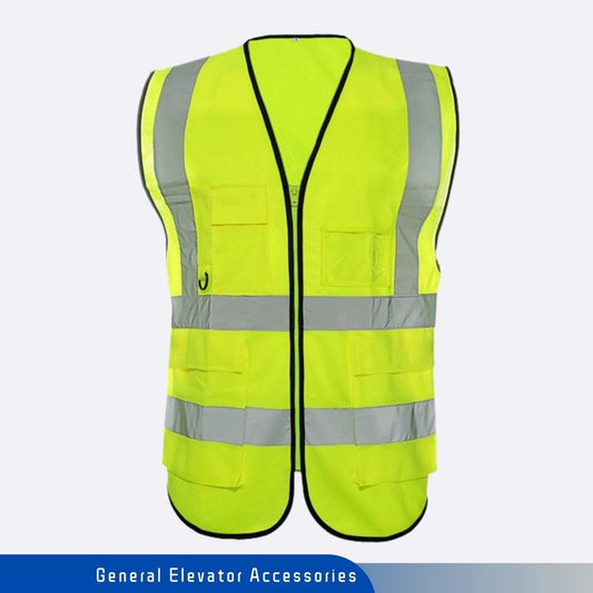 Reflective Strip Safety Vest For Elevator Maintenance