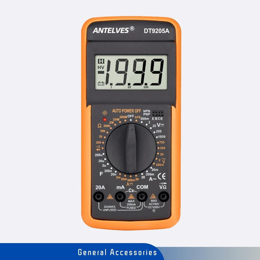 DT9205A Multimeter LCD Display Handheld Digital  AC/DC Voltage Current Tester