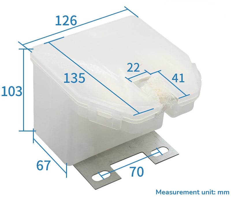 Elevator Square Oil Cup For HITACHI