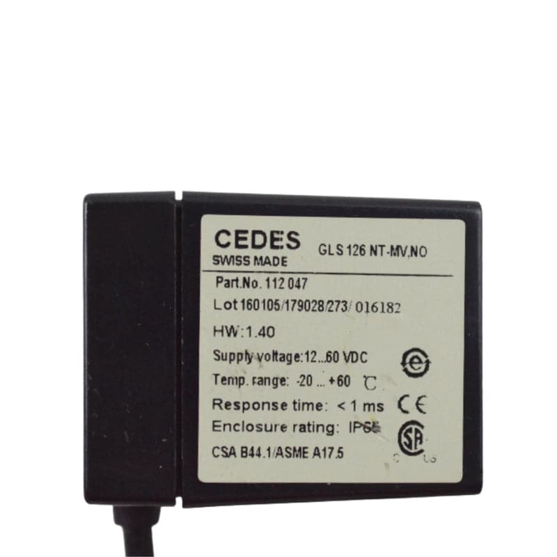 CEDES Sensor GLS 126NT2.NC/NO